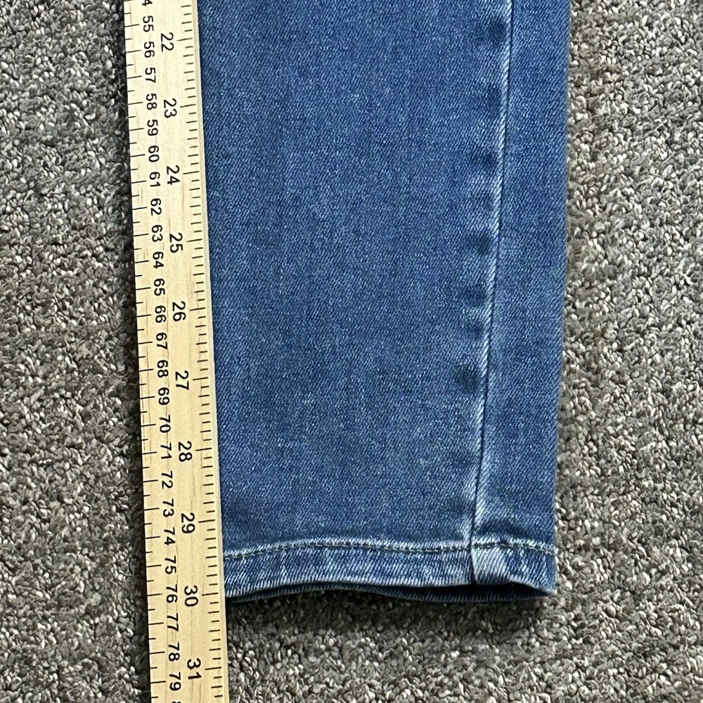 Kancan Mid-Rise Distressed Skinny Jeans | Women's Size 7/27 - Picture 11 of 12